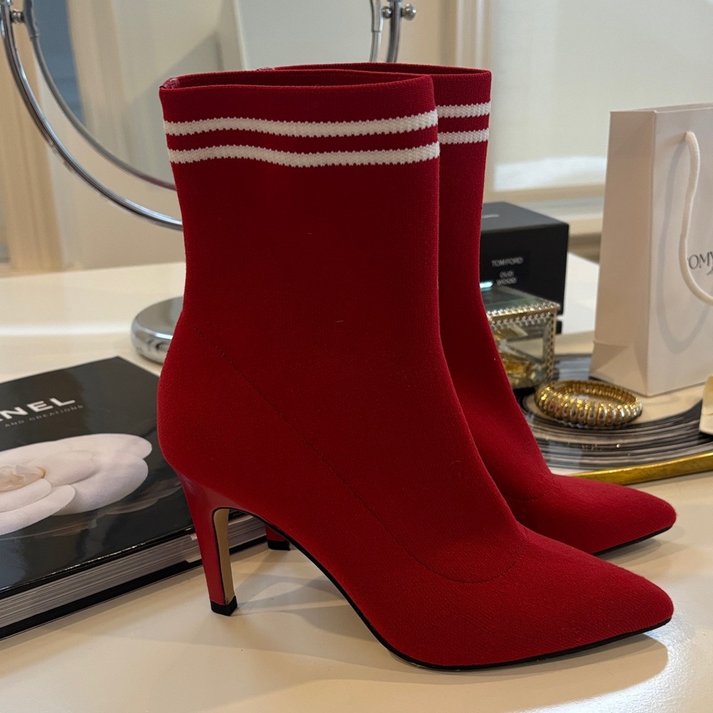 Red Women's Ankle Boots